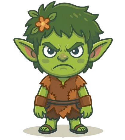 CogniFocus Goblin angry reaction to a distraction attempt on Android