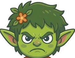 CogniFocus Angry Goblin warning about a distraction